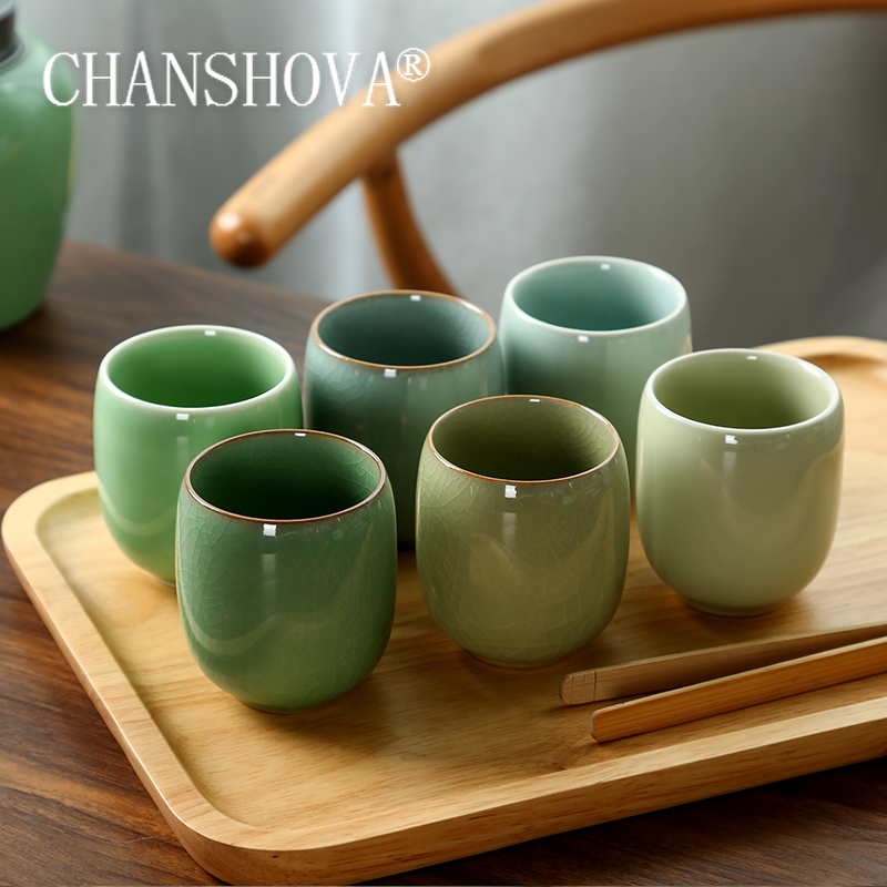 Coffee Tea Mix - CHANSHOVA-Porcelain Tea Cup Set, Traditional Chinese