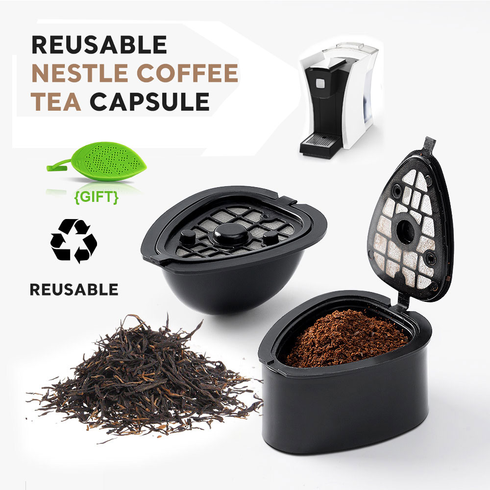 Coffee Tea Mix - Reusable Nestle Capsule Tea for Machine