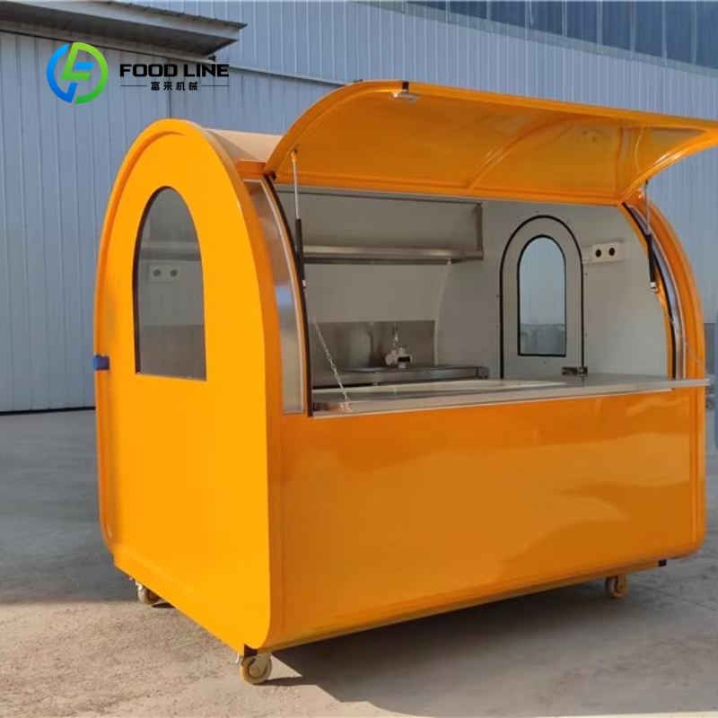 Customized Small Wheels Mobile - Coffee Tea Kiosk review and price