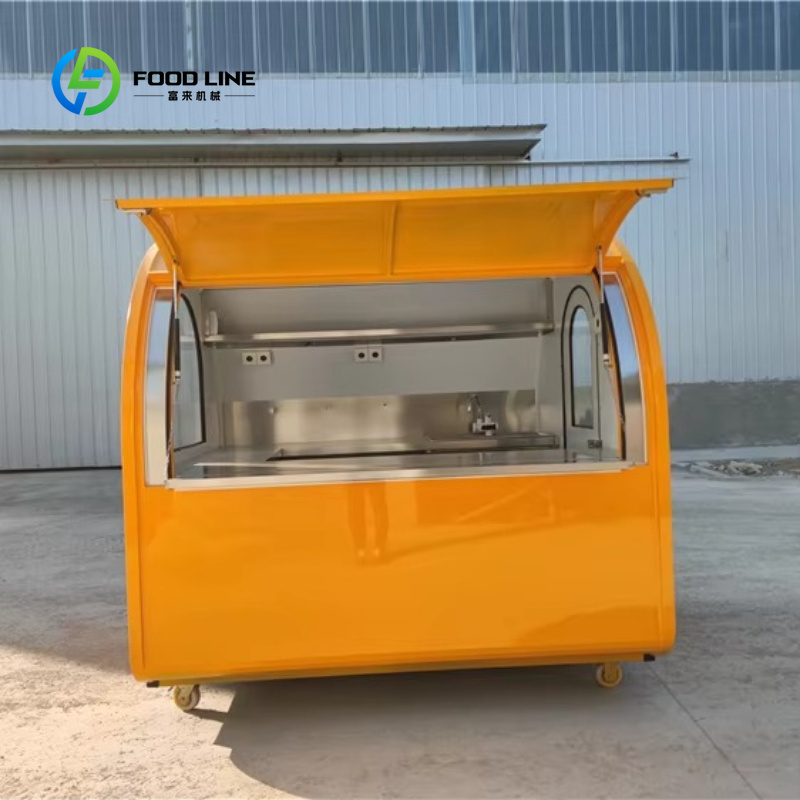 Customized Small Wheels Mobile - Coffee Tea Kiosk review and price