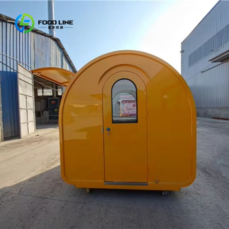 Customized Small Wheels Mobile - Coffee Tea Kiosk review and price
