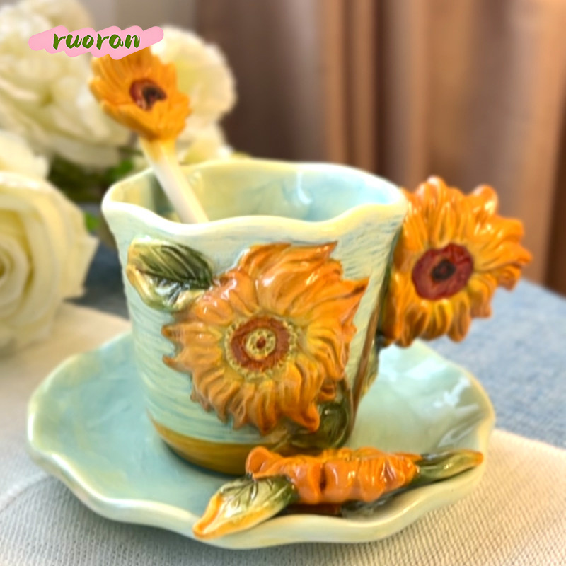 Van Gogh Starry Night Ceramic  - Coffee Tea Van review and price