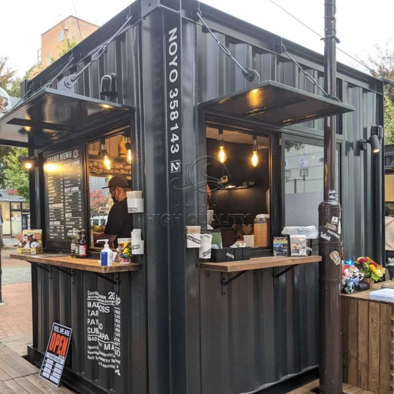 Luxury Steel Sandwich Panel Co - Coffee Tea Kiosk review and price