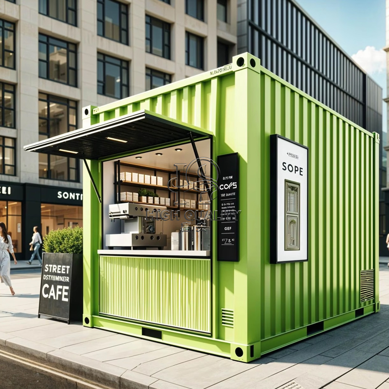 Luxury Steel Sandwich Panel Co - Coffee Tea Kiosk review and price