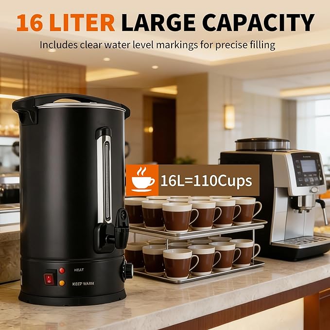 14/16 L Cups Coffee Urn, Comme - Coffee Tea Urn review and price