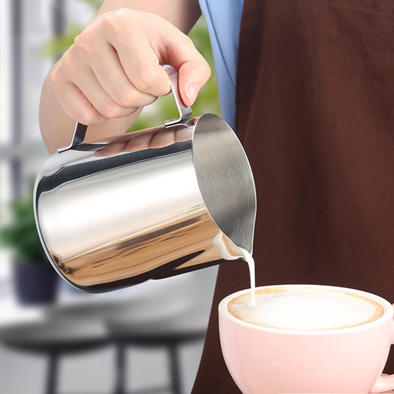 Stainless Steel Milk Frothing  - Barista Milk Jug review and price