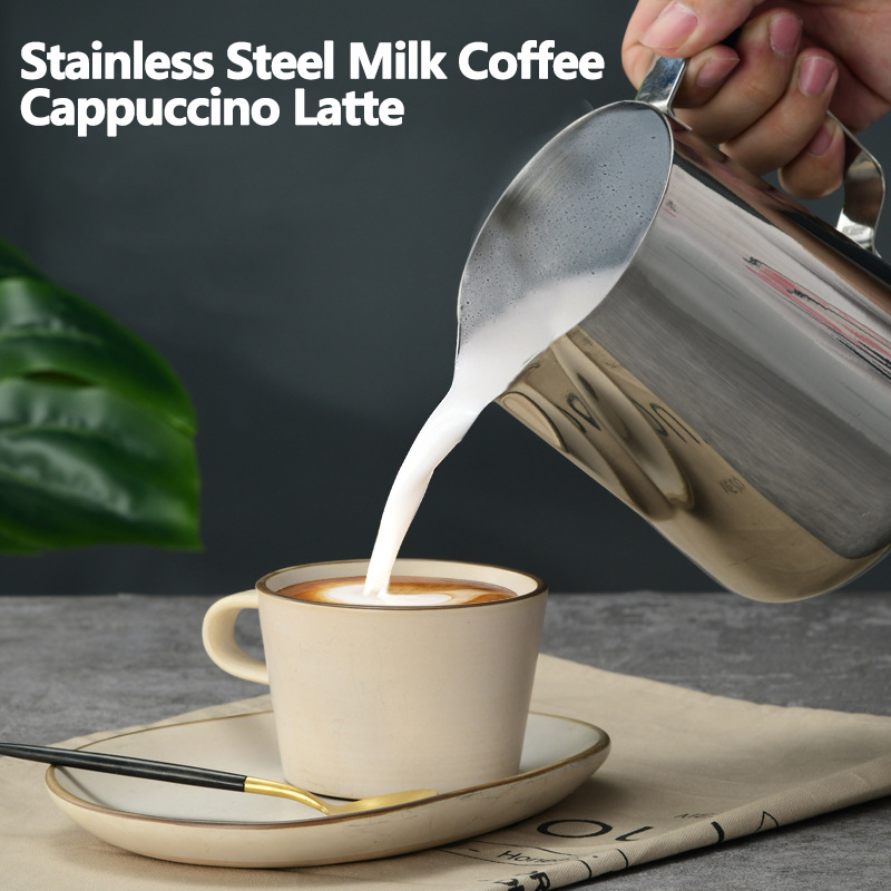 Stainless Steel Milk Frothing  - Barista Milk Jug review and price