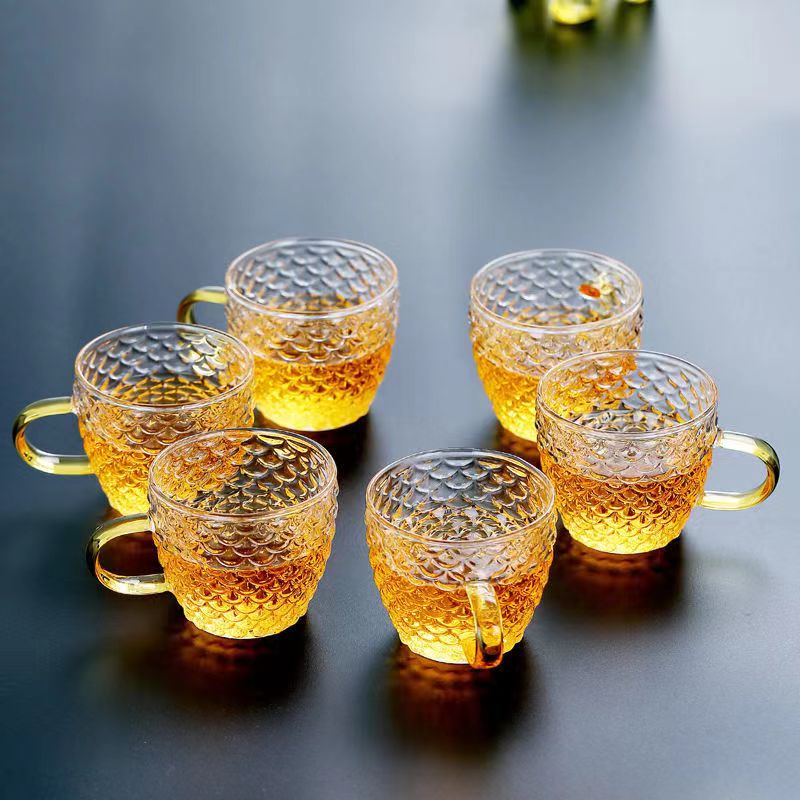 Glass Tea Cups small Cups Home - Coffee Tea Mix review and price