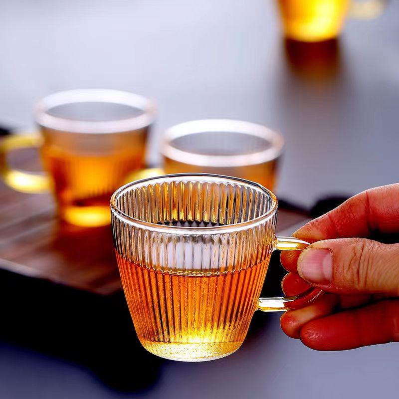Glass Tea Cups small Cups Home - Coffee Tea Mix review and price