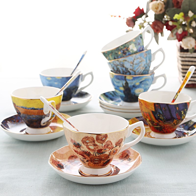 Van Gogh Art Painting Coffee M - Coffee Tea Van review and price