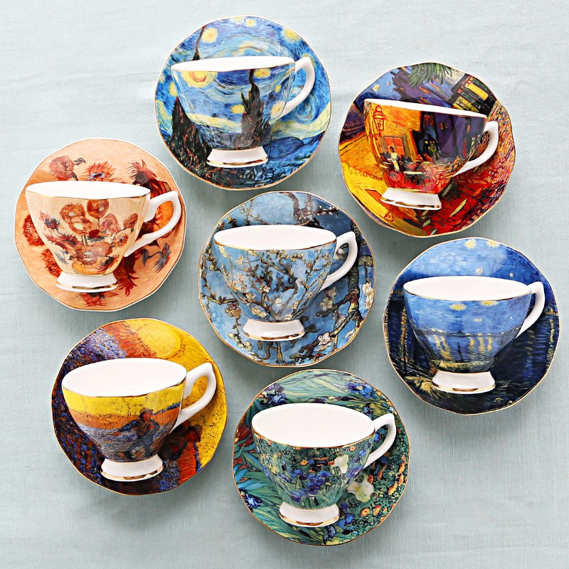 Van Gogh Art Painting Coffee M - Coffee Tea Van review and price