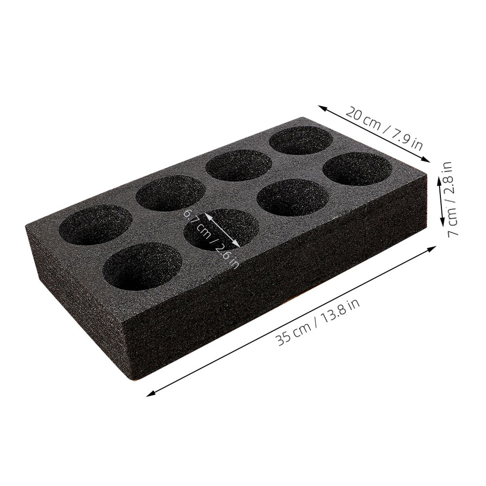 4Pcs 8-Hole Beverage Cup Tray  - Coffee Tea Cups review and price