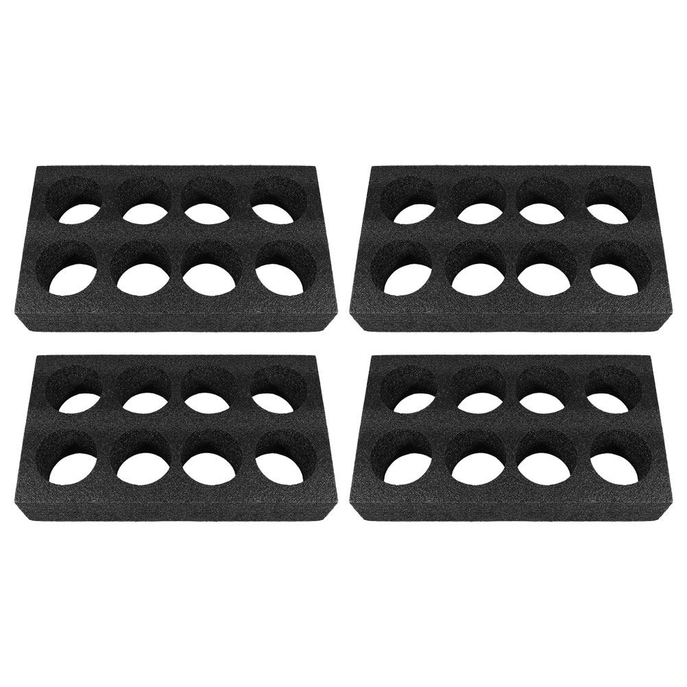 4Pcs 8-Hole Beverage Cup Tray  - Coffee Tea Cups review and price