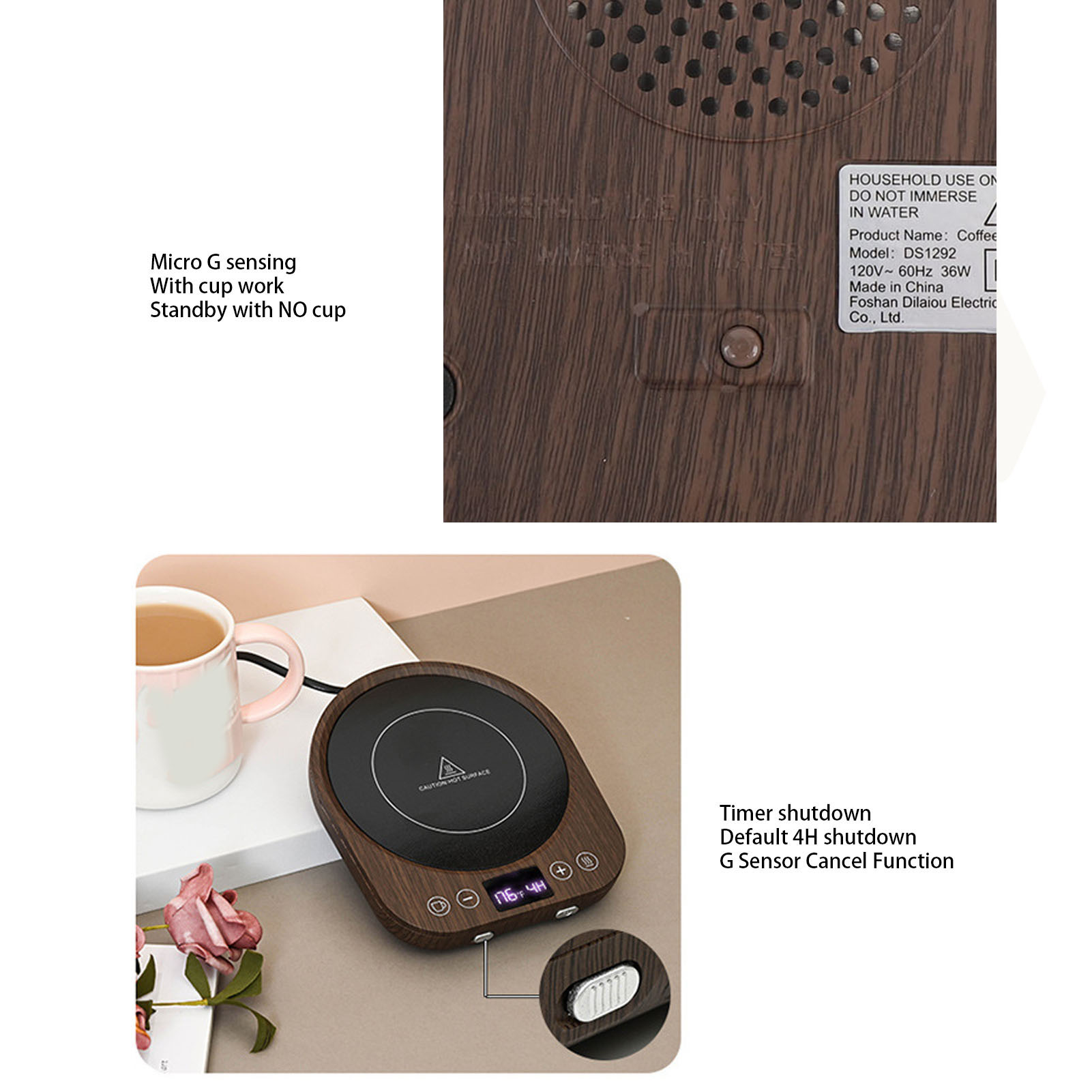 Mug Warmer 36W Fast Heating 3  - Coffee Tea Warmer review and price
