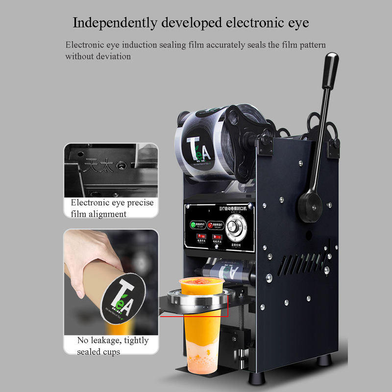 Automatic Cup sealing machine  - Coffee Tea Machine review and price