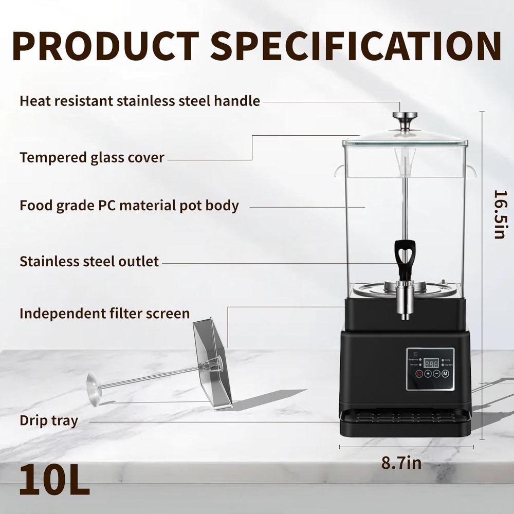 Commercial Coffee Maker 10L Ho - Coffee Tea Urn review and price