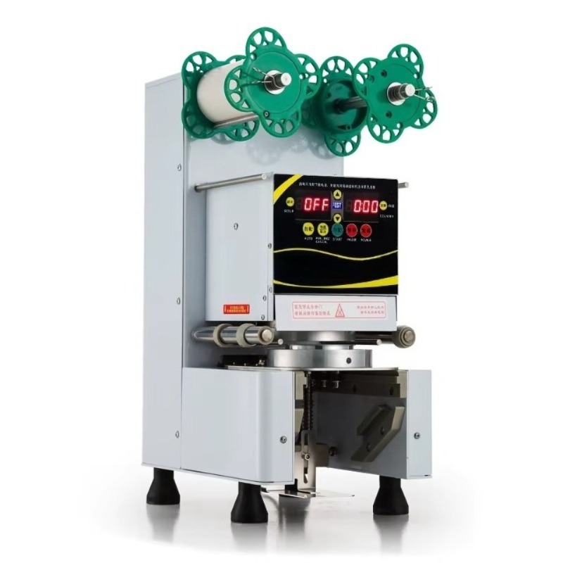 Automatic Plastic Cup Sealing  - Coffee Tea Machine review and price