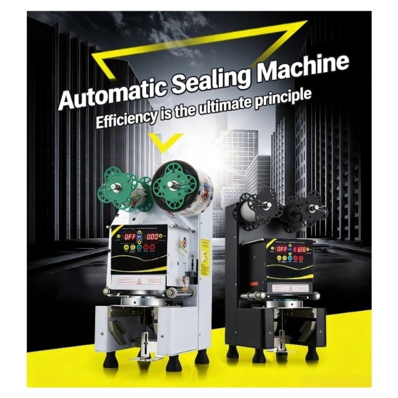 Automatic Plastic Cup Sealing  - Coffee Tea Machine review and price
