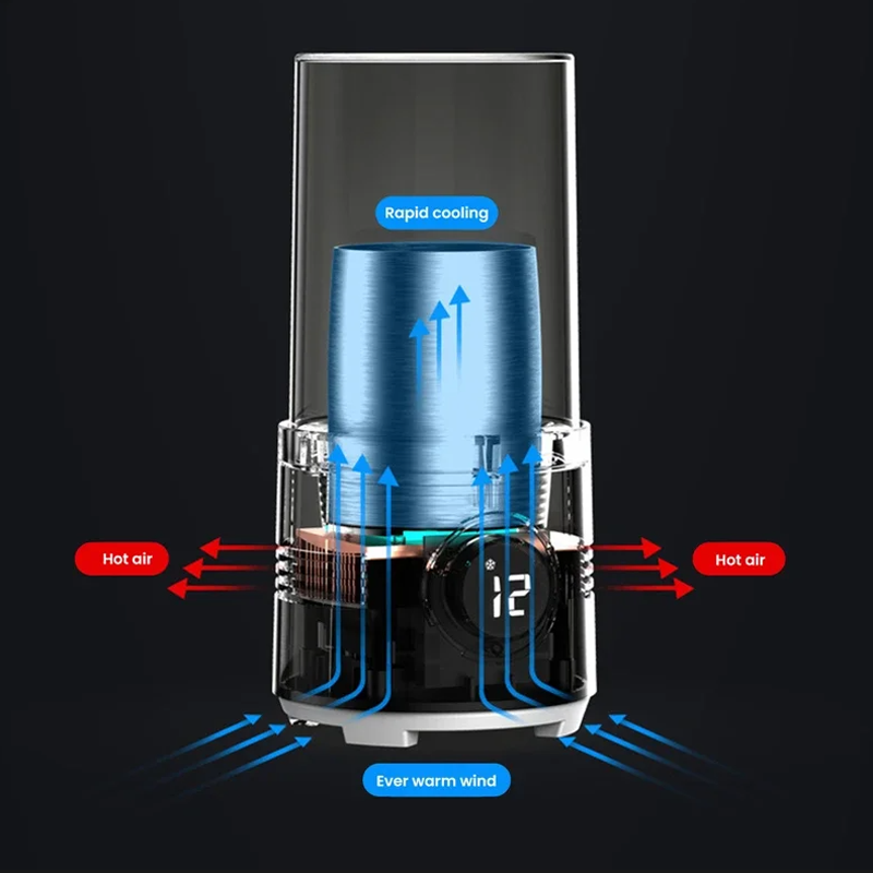 2 In 1 Fast Cooling Cup Cooler - Coffee Tea Warmer review and price