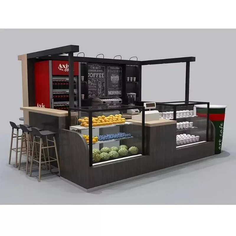2026 New FL Customized Design  - Coffee Tea Kiosk review and price