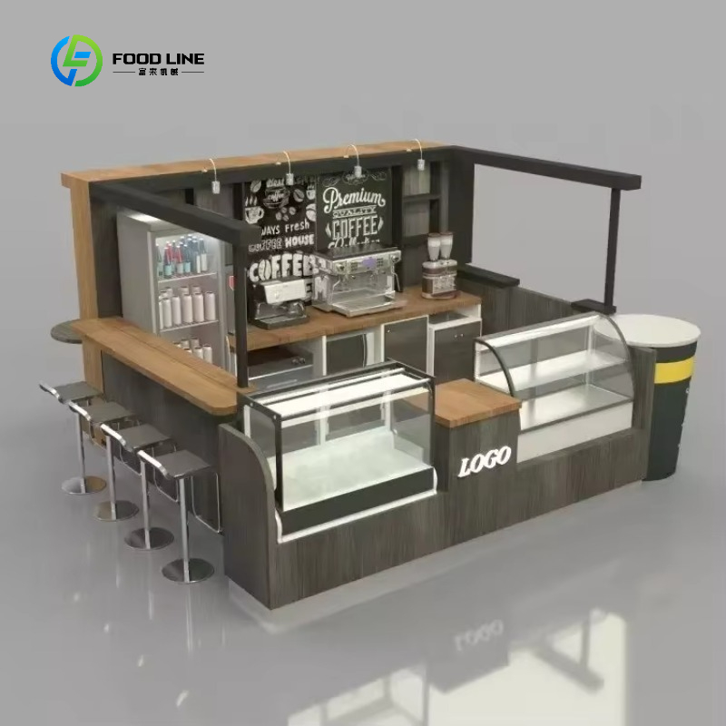 2026 New FL Customized Design  - Coffee Tea Kiosk review and price