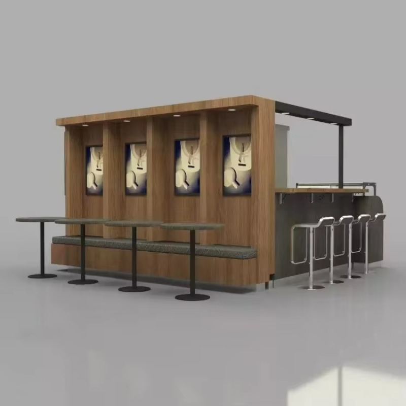 2026 New FL Customized Design  - Coffee Tea Kiosk review and price