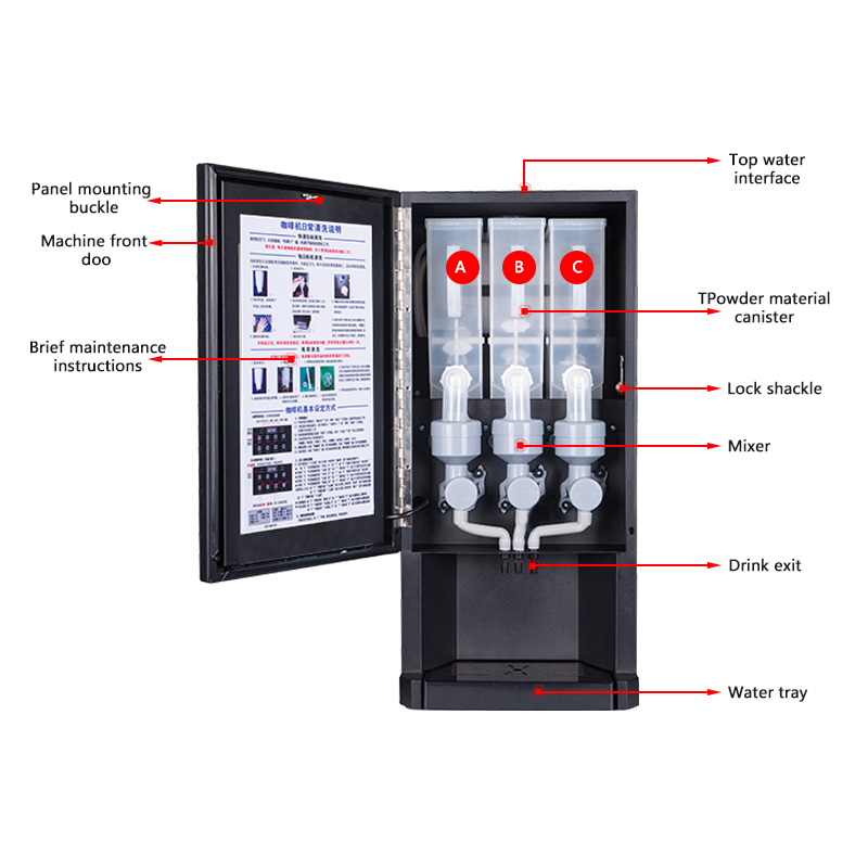 E-30S Hot sale Three kinds of  - Coffee Tea Machine review and price
