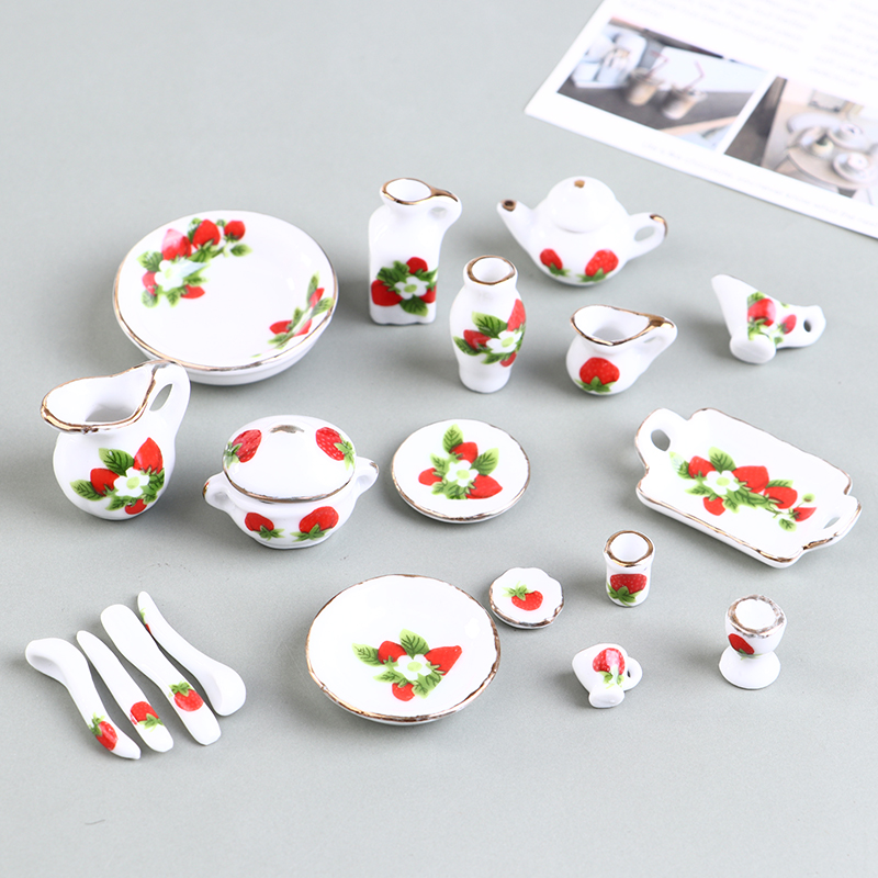 1 Set 1:12 Miniature Doll Hous - Coffee Tea Mix review and price
