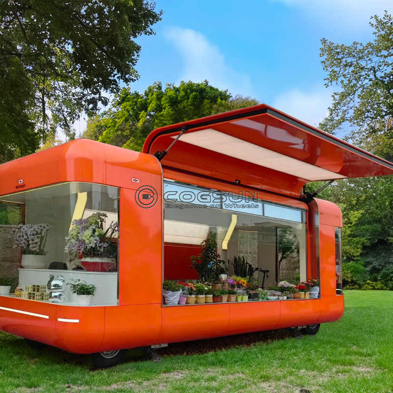 Street Mobile Food Trailer Piz - Coffee Tea Van review and price