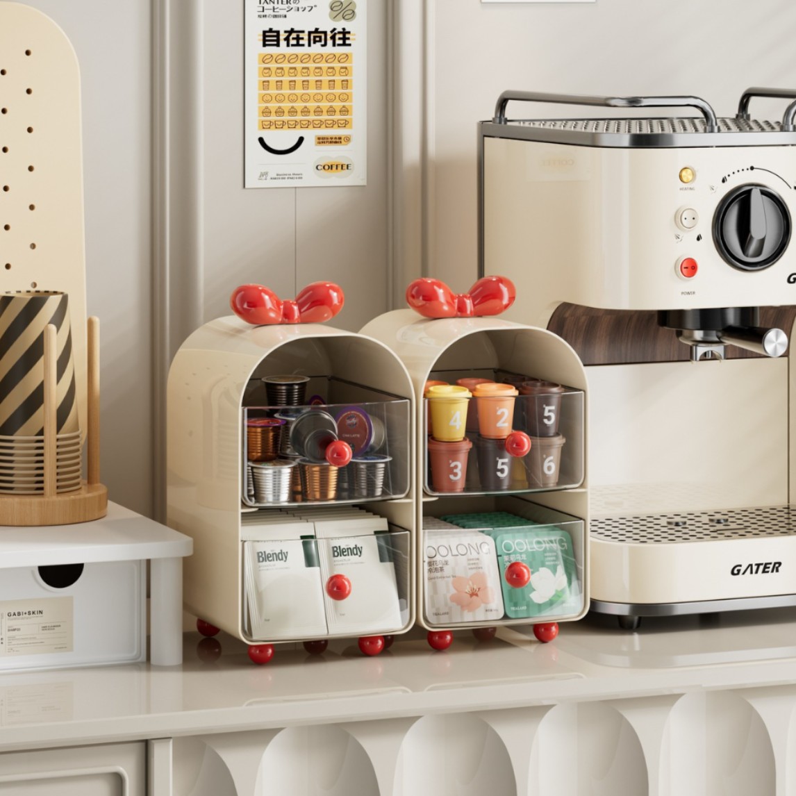 Creamy Coffee Capsule Organize - Coffee Tea Mix review and price