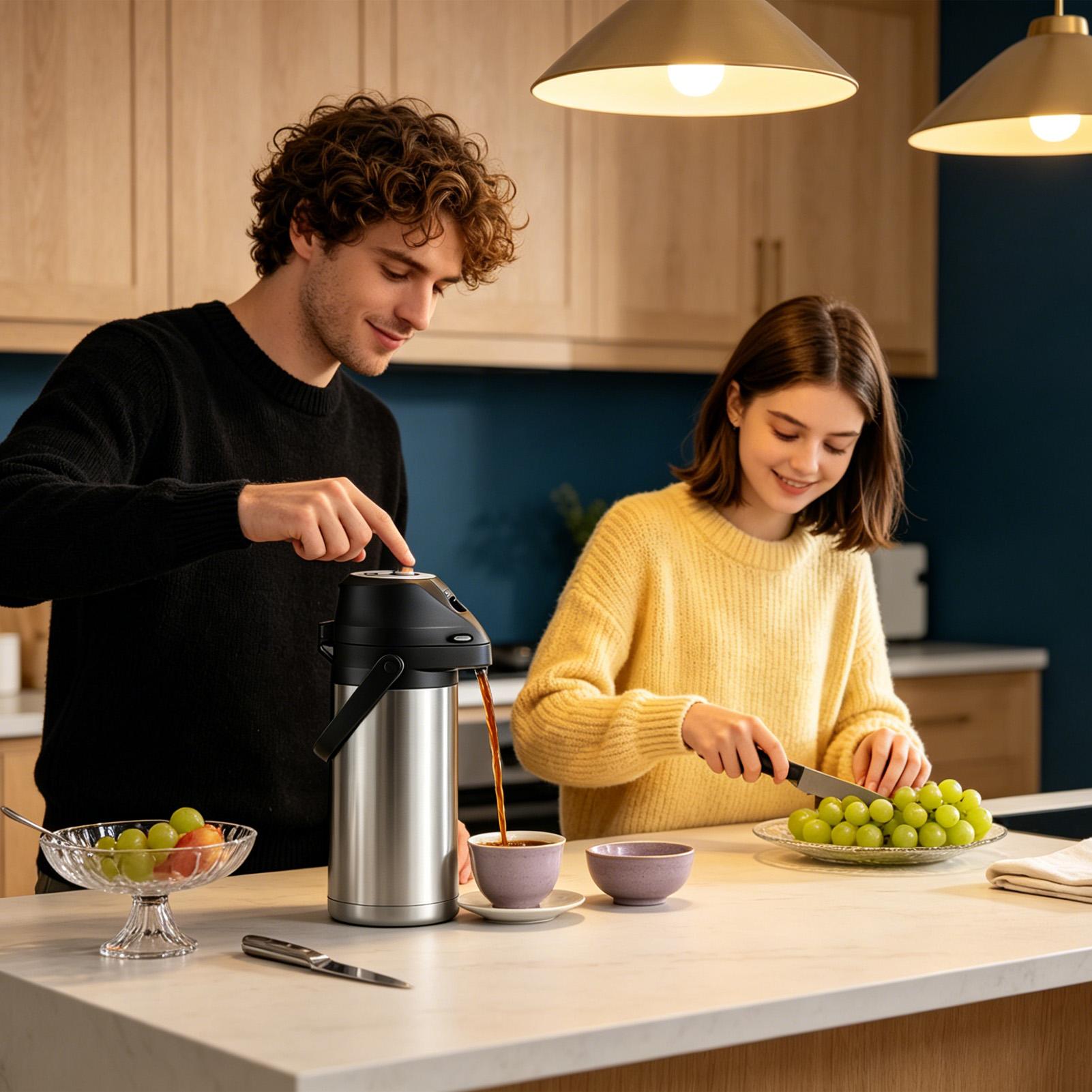 Stainless Steel Airpot Dispens - Coffee Tea Urn review and price