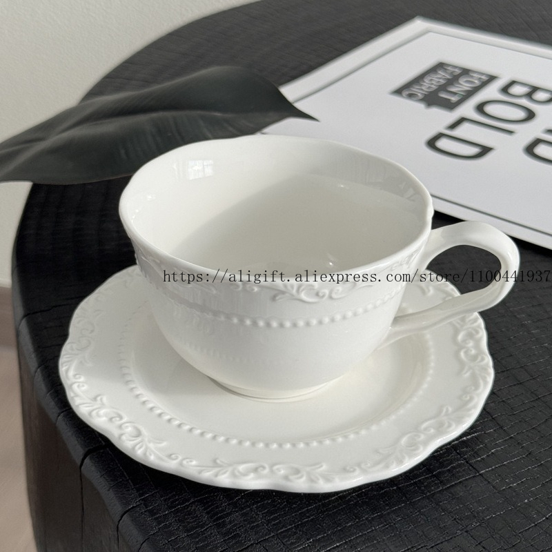French Light Luxury Embossed F - Coffee Tea Mix review and price