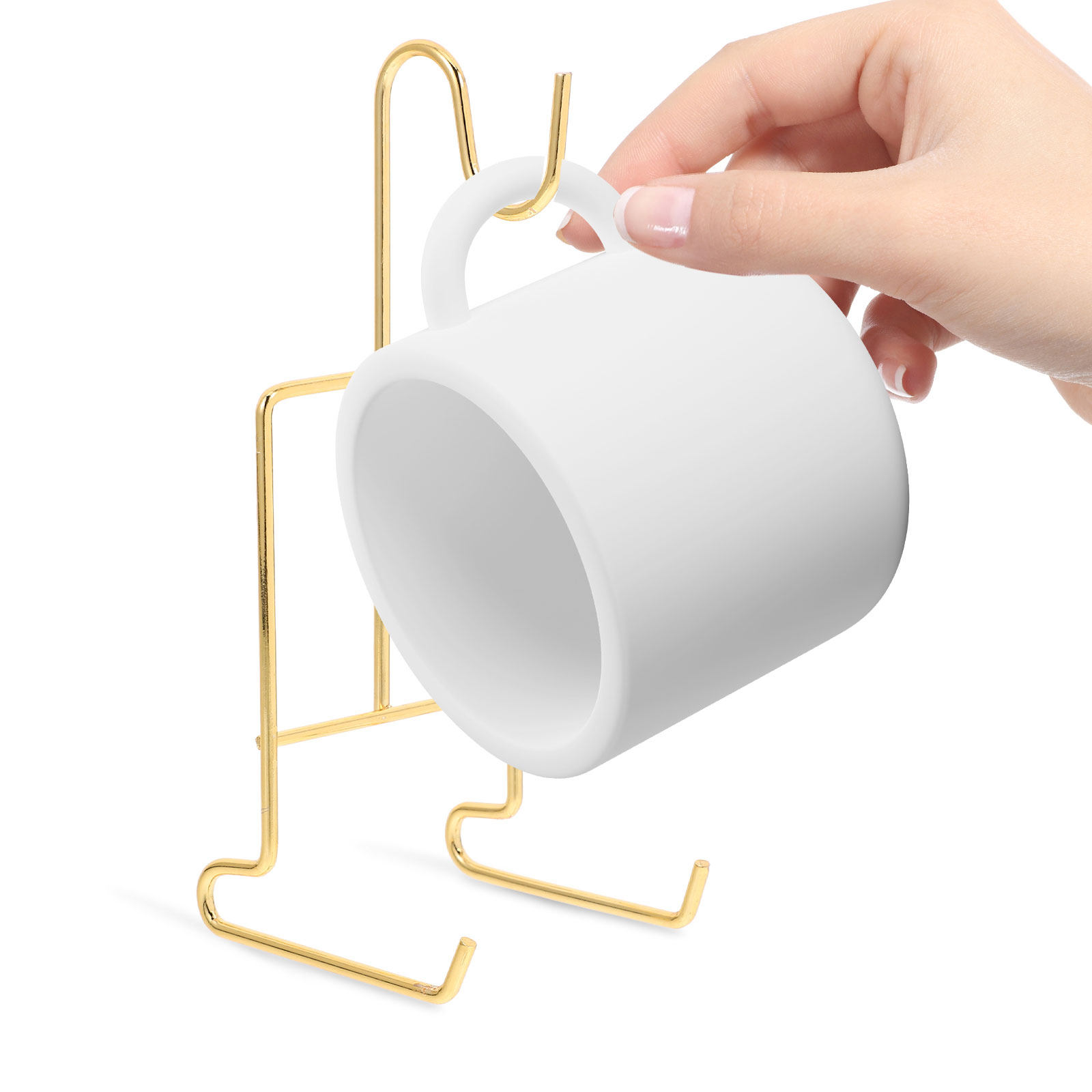 6Pcs Tea Cup Display Stand Met - Coffee Tea Cups review and price