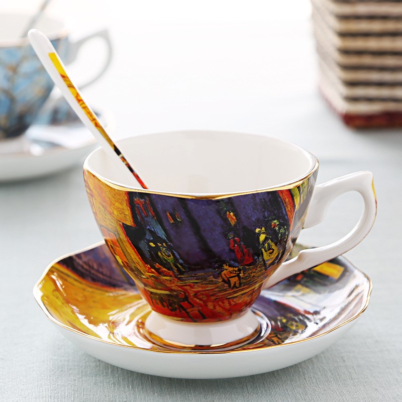 Van Gogh Art Painting Coffee M - Coffee Tea Van review and price