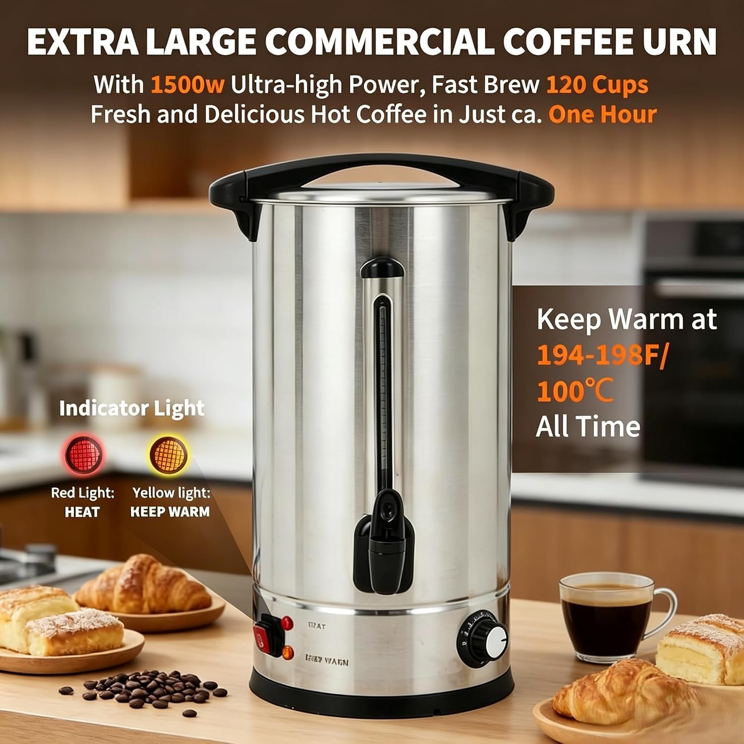 Tacleekii 18L Commercial Coffe - Coffee Tea Urn review and price