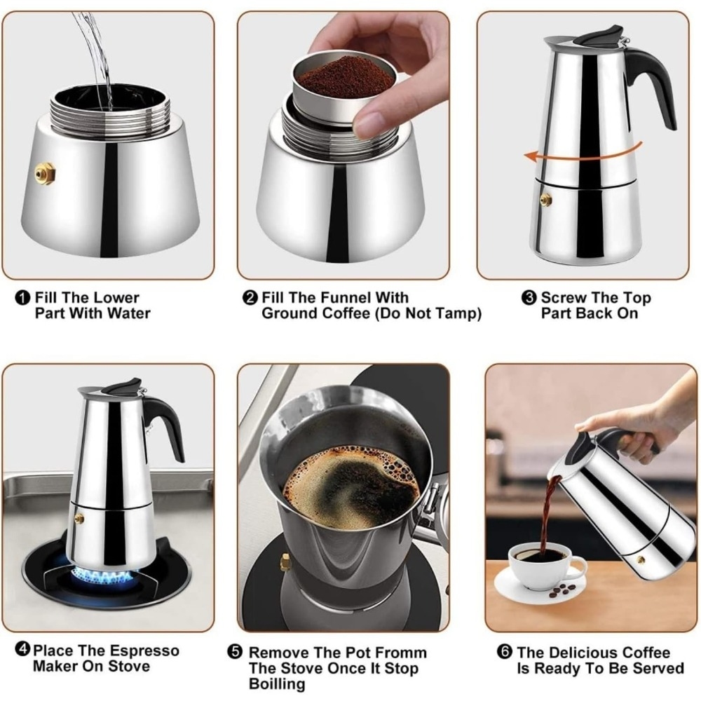 Mocha Coffee Pots Stainless St - Coffee Tea Espresso review and price
