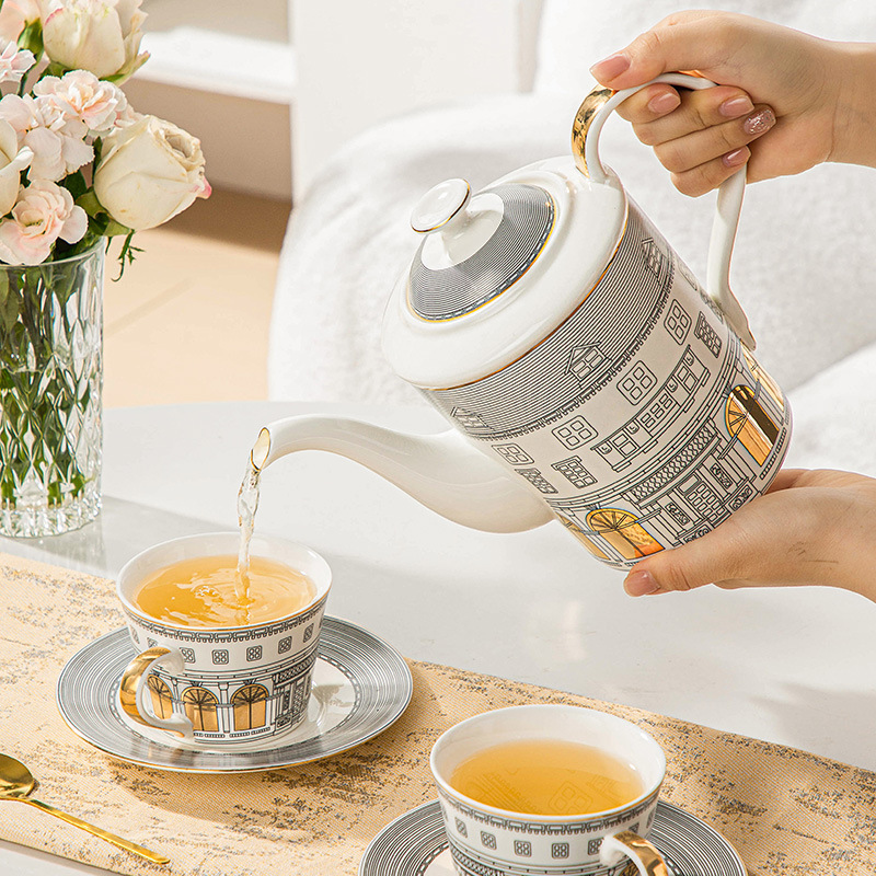 Architectural Cup and Saucer C - Coffee Tea Mix review and price