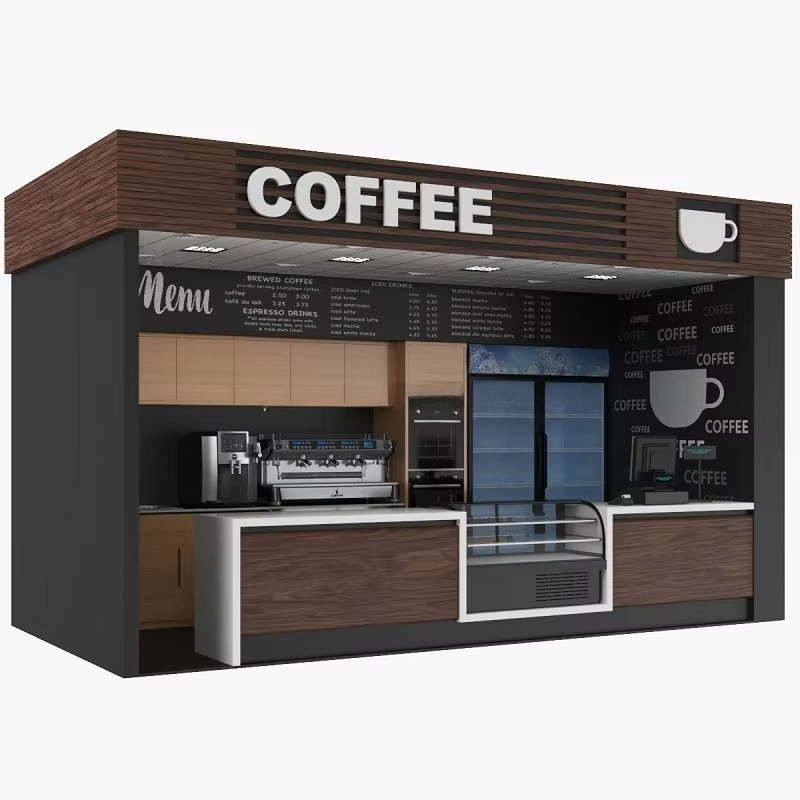 Hot Sale FL Customized Bespoke - Coffee Tea Kiosk review and price