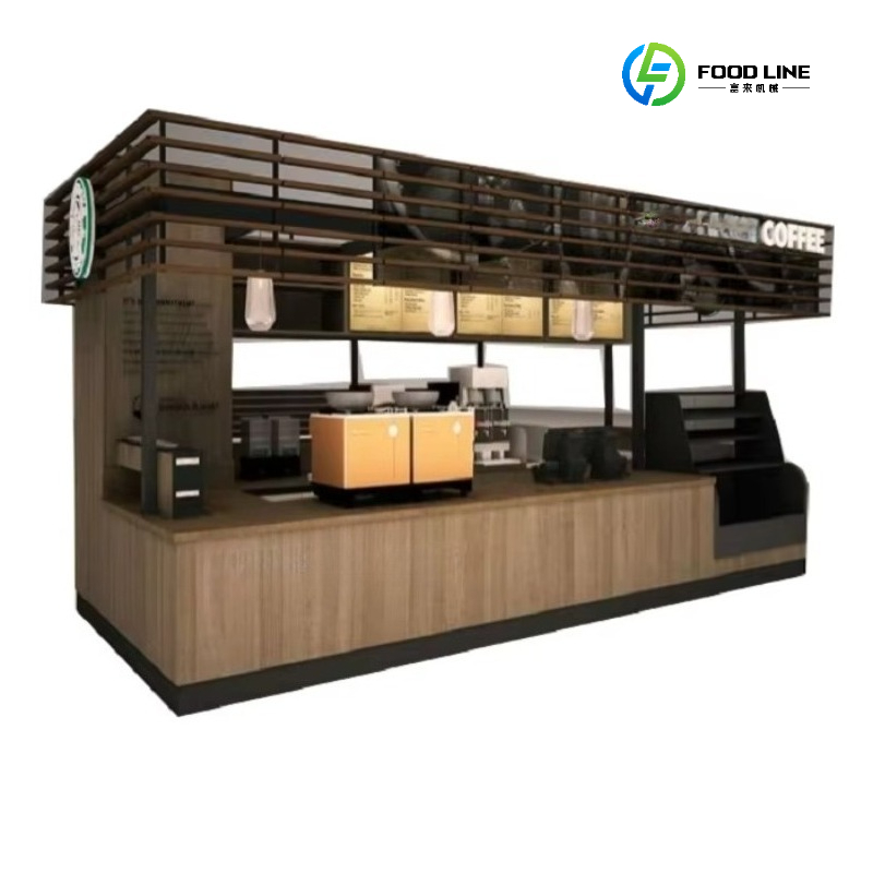 Hot Sale FL Customized Bespoke - Coffee Tea Kiosk review and price