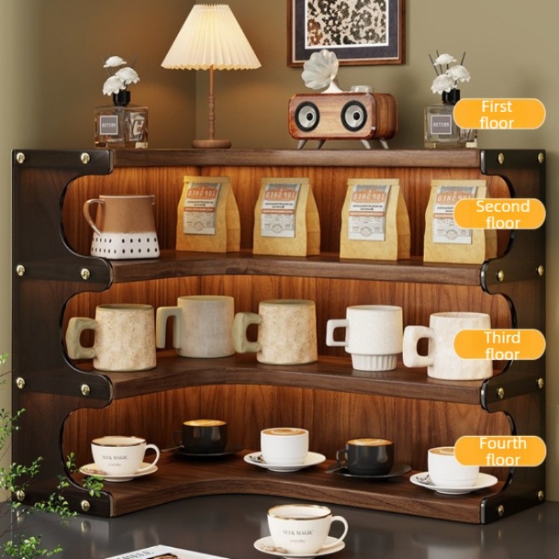 Wooden Cup Holders Desktop Cup - Coffee Tea Cups review and price
