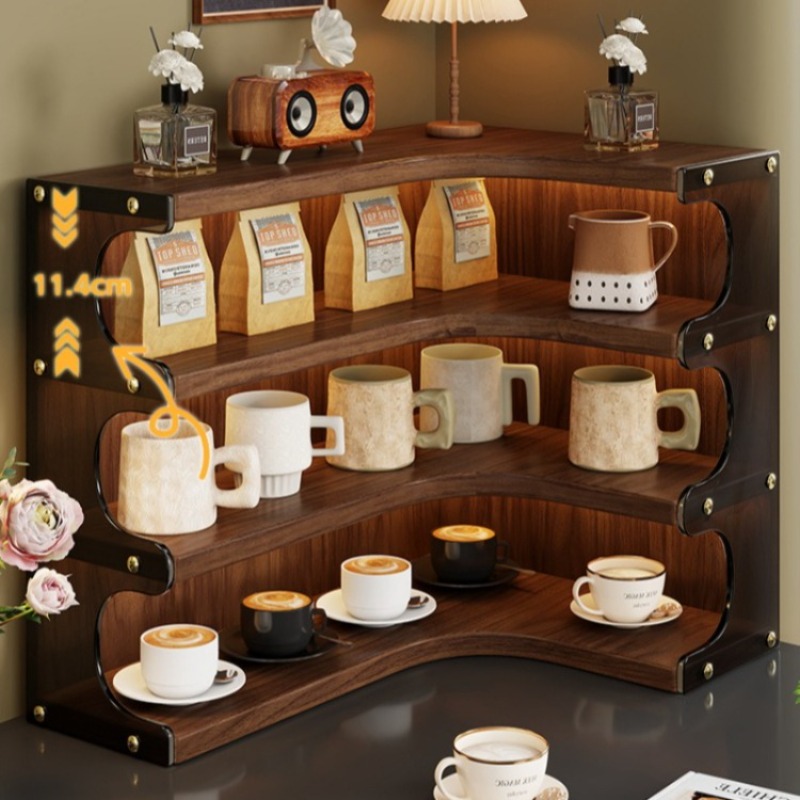 Wooden Cup Holders Desktop Cup - Coffee Tea Cups review and price